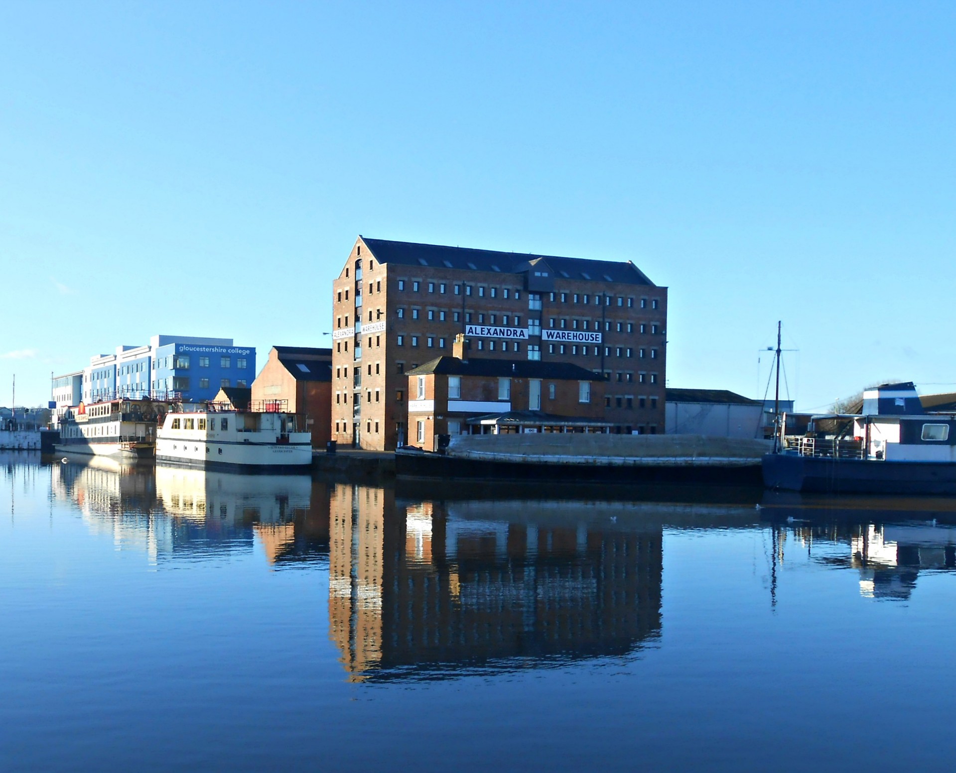 Gloucester City Centre, where our Gloucestershire bouncy castle and soft play hire team are based Gloucester - for soft play hire, choose King of the Castles